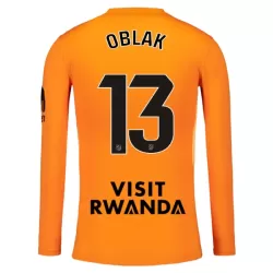 Atlético Madrid Oblak 13 Keeper Drakt Herre 2025-26 Langermet Oransje Atlético Madrid Oblak 13 Keeper Drakt Herre 2025-26 Langermet Oransje