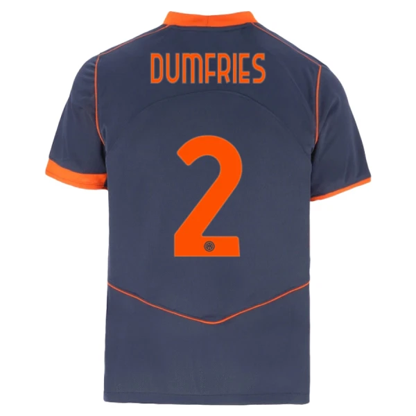Inter Milan Dumfries 2 Tredjedrakt Herre 2025-26