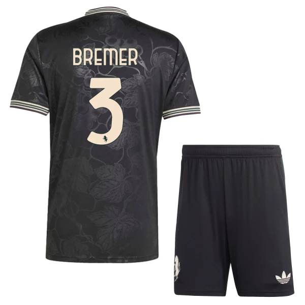 Juventus Bremer 3 Tredjedrakt Barn 2025-26 - med Bukse Juventus Bremer 3 Tredjedrakt Barn 2025-26 - med Bukse