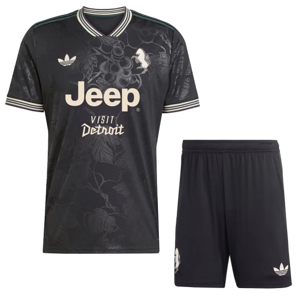 Juventus Tredjedrakt Barn 2025-26 - med Bukse