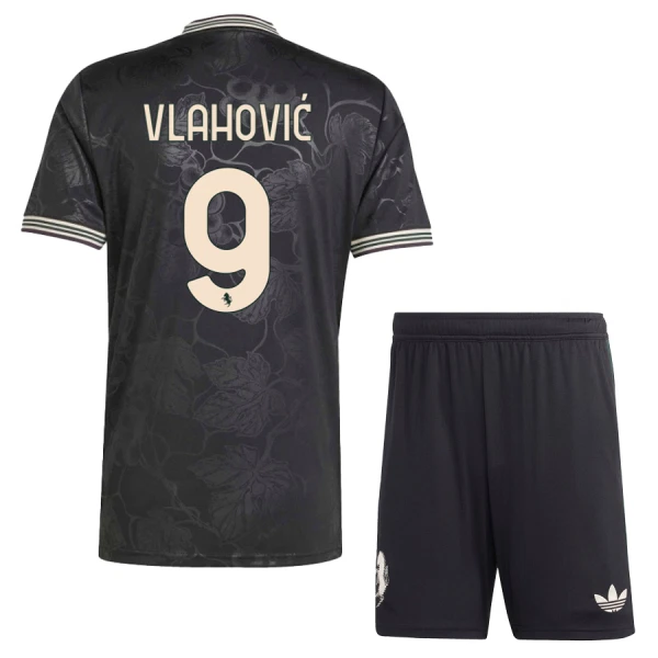 Juventus Vlahovic 9 Tredjedrakt Barn 2025-26 - med Bukse