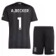 Liverpool A. Becker 1 Keeper Drakt Barn 2025-26 Svart