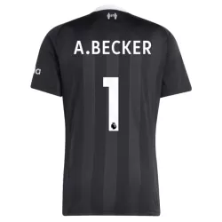 Liverpool A. Becker 1 Keeper Drakt Herre 2025-26 Svart Liverpool A. Becker 1 Keeper Drakt Herre 2025-26 Svart