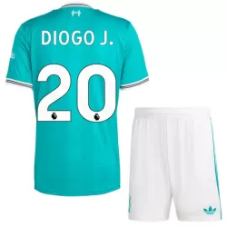 Liverpool Diogo J 20 Tredjedrakt Barn 2025-26 - med Bukse Liverpool Diogo J 20 Tredjedrakt Barn 2025-26 - med Bukse