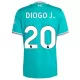 Liverpool Diogo J 20 Tredjedrakt Herre 2025-26