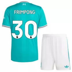 Liverpool Jeremie Frimpong 30 Tredjedrakt Barn 2025-26 - med Bukse Liverpool Jeremie Frimpong 30 Tredjedrakt Barn 2025-26 - med Bukse