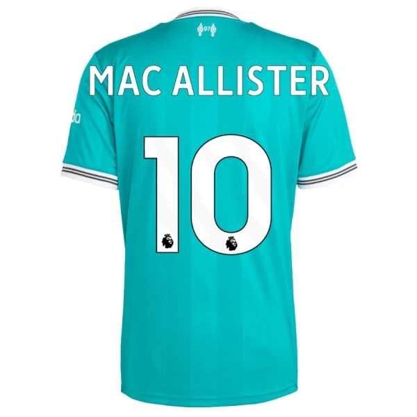 Liverpool Mac Allister 10 Tredjedrakt Barn 2025-26 - med Bukse