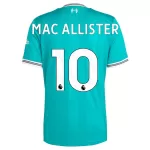 Liverpool Mac Allister 10 Tredjedrakt Herre 2025-26