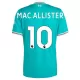 Liverpool Mac Allister 10 Tredjedrakt Herre 2025-26