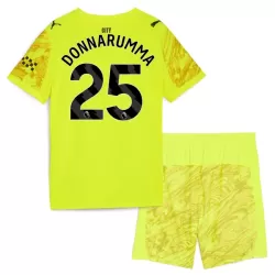 Manchester City Gianluigi Donnarumma 25 Keeper Drakt Barn 2025-26 Gul Manchester City Gianluigi Donnarumma 25 Keeper Drakt Barn 2025-26 Gul