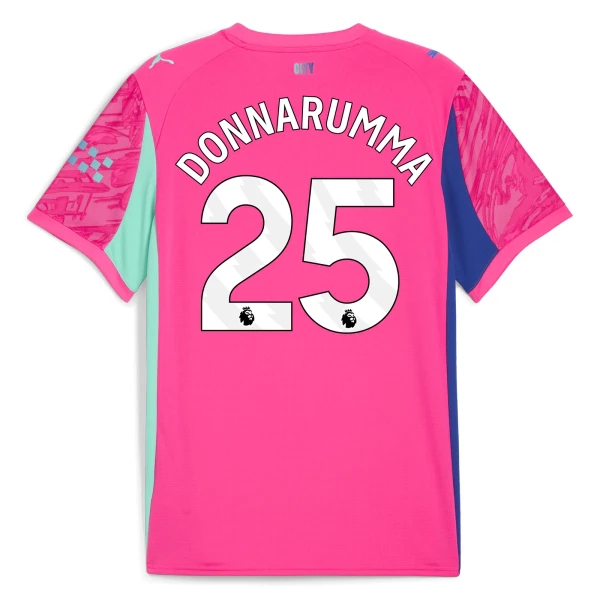 Manchester City Gianluigi Donnarumma 25 Keeper Drakt Herre 2025-26 Rosa