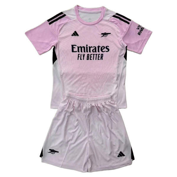Arsenal Keeper Drakt Barn 2025-26 Rosa
