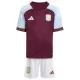 Aston Villa Hjemmedrakt Barn 2025-26 - med Bukse
