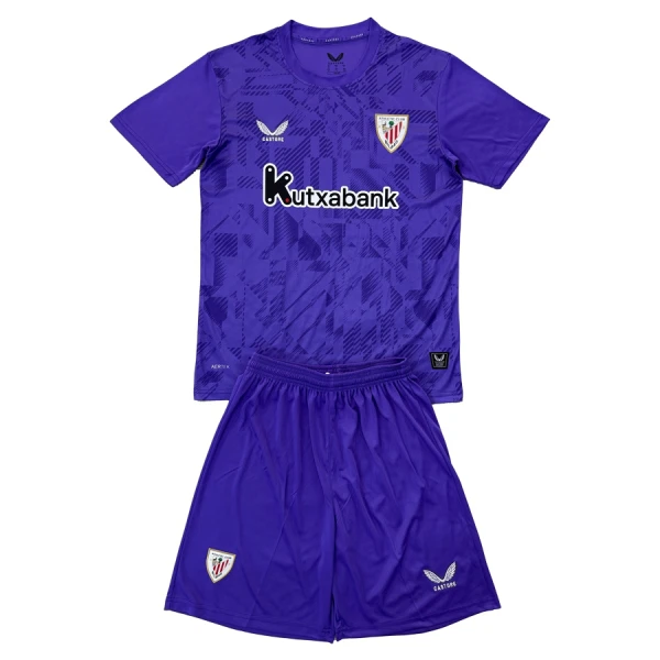 Athletic Bilbao Keeper Drakt Barn 2025-26 Lilla