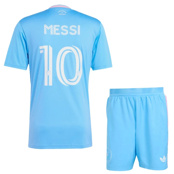 Inter Miami CF Messi 10 Tredjedrakt Barn 2025-26 - med Bukse