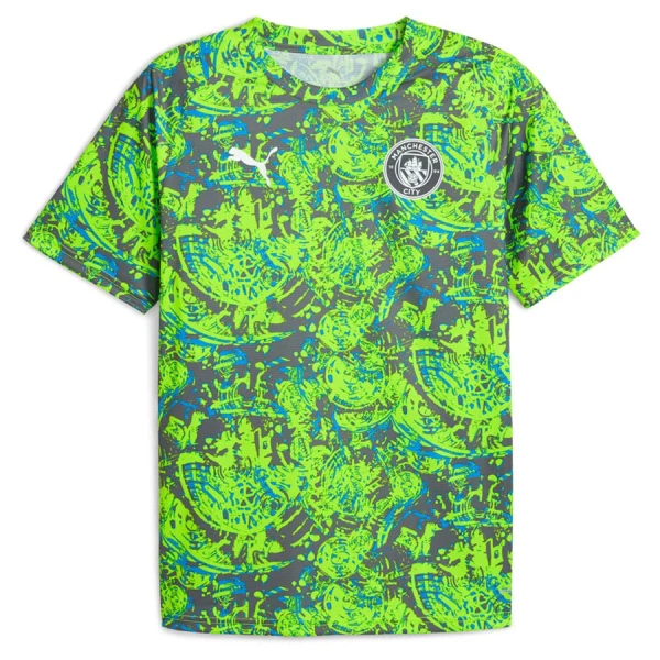 Manchester City Pre-Match Drakt Herre 2025-26 Grønn