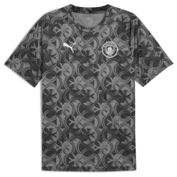 Manchester City Pre-Match Drakt Herre 2025-26 Svart Manchester City Pre-Match Drakt Herre 2025-26 Svart