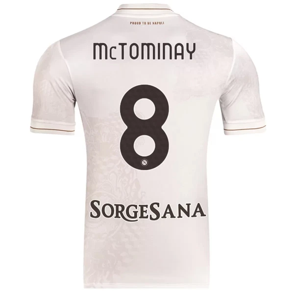 SSC Napoli McTominay 8 Bortedrakt Herre 2025-26 SSC Napoli McTominay 8 Bortedrakt Herre 2025-26