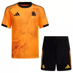 AS Roma Bortedrakt Barn 2025-26 - med Bukse AS Roma Bortedrakt Barn 2025-26 - med Bukse