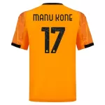 AS Roma Manu Kone 17 Bortedrakt Herre 2025-26