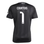 Real Madrid Courtois 1 Keeper Drakt Herre 2025-26 Svart