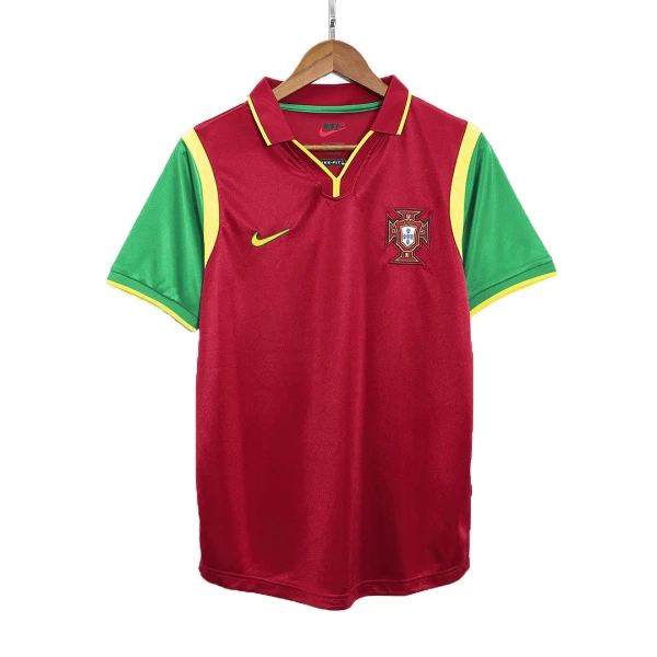 Portugal Hjemmedrakt Herre Retro 1998 Portugal Hjemmedrakt Herre Retro 1998