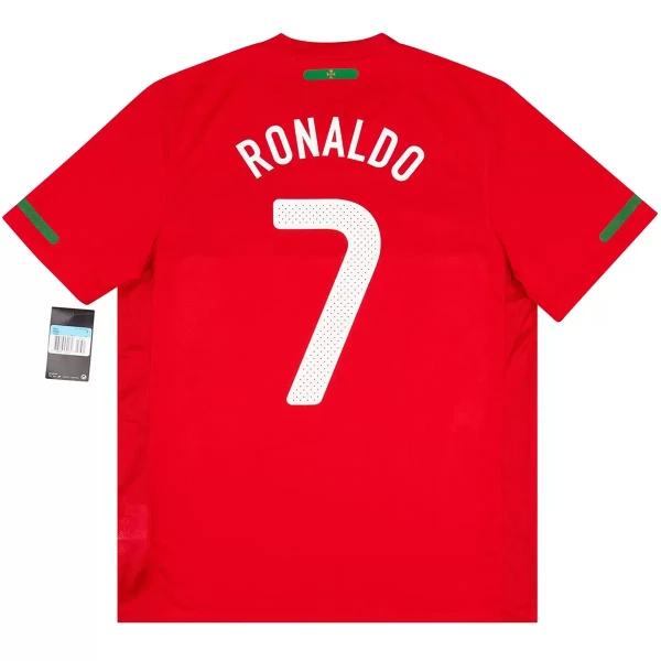Portugal Ronaldo 7 2010 Hjemmedrakt Herre Retro Portugal Ronaldo 7 2010 Hjemmedrakt Herre Retro