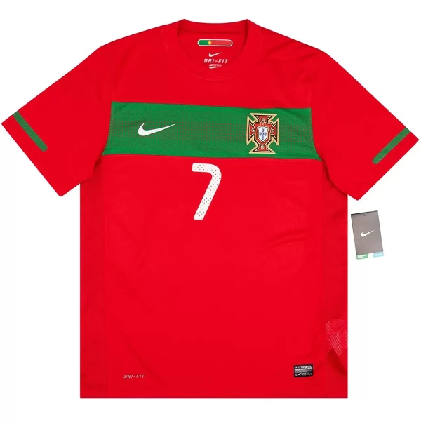 Portugal Ronaldo 7 2010 Hjemmedrakt Herre Retro