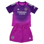 Arsenal Keeper Drakt Barn 2025-26 Lilla