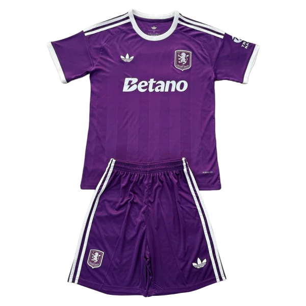 Aston Villa Keeper Drakt Barn 2025-26 Lilla Aston Villa Keeper Drakt Barn 2025-26 Lilla
