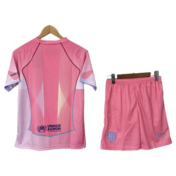 Barcelona Drakt Barn 2025-26 Spesiell Rosa