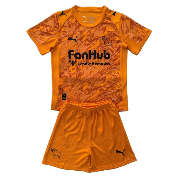 Derby County Keeper Drakt Barn 2025-26 Oransje Derby County Keeper Drakt Barn 2025-26 Oransje