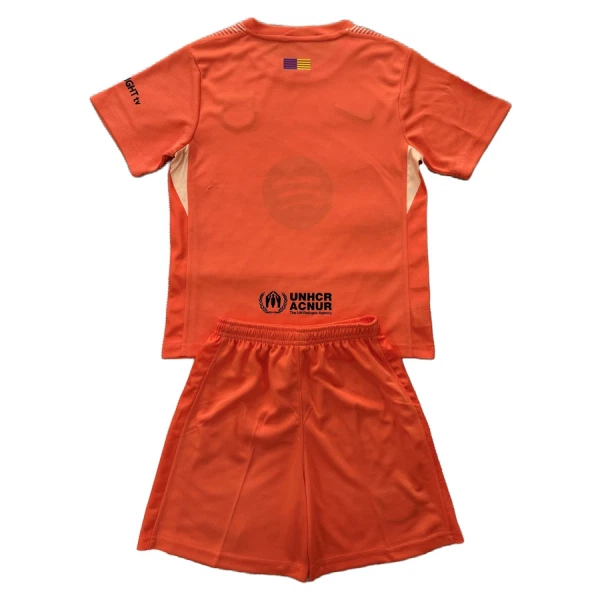 FC Barcelona Keeper Drakt Barn 2025-26 Oransje