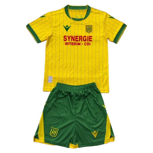 FC Nantes Hjemmedrakt Barn 2025-26 - med Bukse FC Nantes Hjemmedrakt Barn 2025-26 - med Bukse
