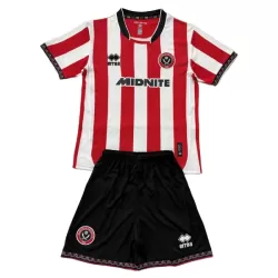 Sheffield United Hjemmedrakt Barn 2025-26 - med Bukse Sheffield United Hjemmedrakt Barn 2025-26 - med Bukse