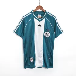 Tyskland Bortedrakt Herre Retro 1998 Tyskland Bortedrakt Herre Retro 1998