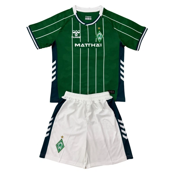 Werder Bremen Hjemmedrakt Barn 2025-26 - med Bukse Werder Bremen Hjemmedrakt Barn 2025-26 - med Bukse