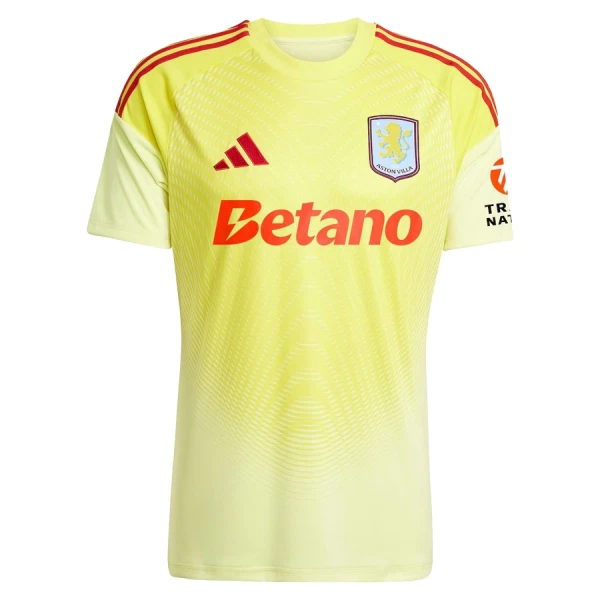 Aston Villa Keeper Drakt Herre 2025-26 Gul Aston Villa Keeper Drakt Herre 2025-26 Gul