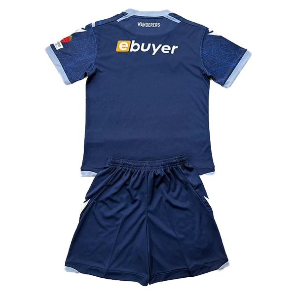 Bolton Wanderers Bortedrakt Barn 2025-26 - med Bukse