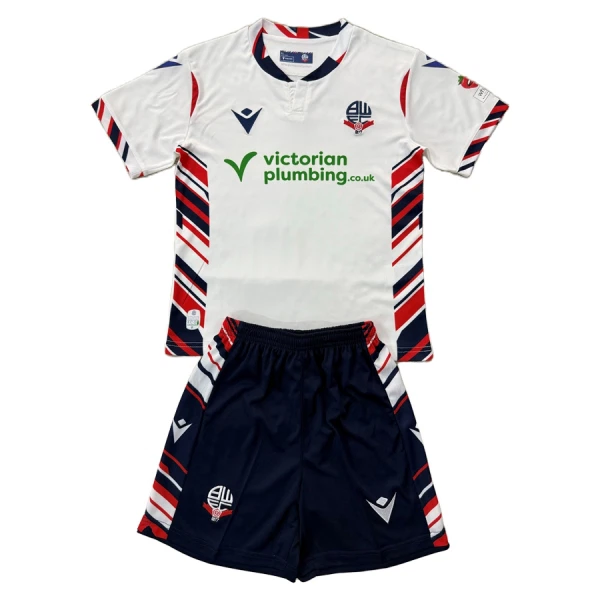 Bolton Wanderers Hjemmedrakt Barn 2025-26 - med Bukse Bolton Wanderers Hjemmedrakt Barn 2025-26 - med Bukse