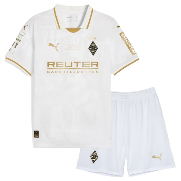Borussia Mönchengladbach Jubileum Drakt Barn 2025-26 Borussia Mönchengladbach Jubileum Drakt Barn 2025-26