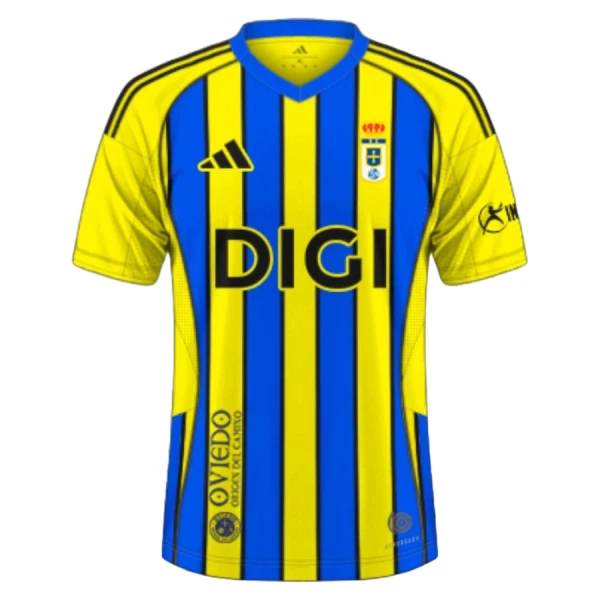 Real Oviedo Bortedrakt Herre 2025-26 Real Oviedo Bortedrakt Herre 2025-26