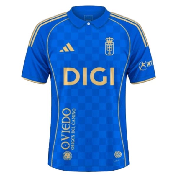 Real Oviedo Hjemmedrakt Herre 2025-26 Real Oviedo Hjemmedrakt Herre 2025-26