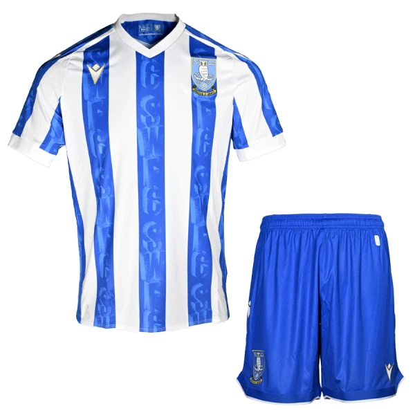Sheffield Wednesday Hjemmedrakt Barn 2025-26 - med Bukse Sheffield Wednesday Hjemmedrakt Barn 2025-26 - med Bukse