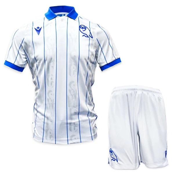 Sheffield Wednesday Tredjedrakt Barn 2025-26 - med Bukse Sheffield Wednesday Tredjedrakt Barn 2025-26 - med Bukse