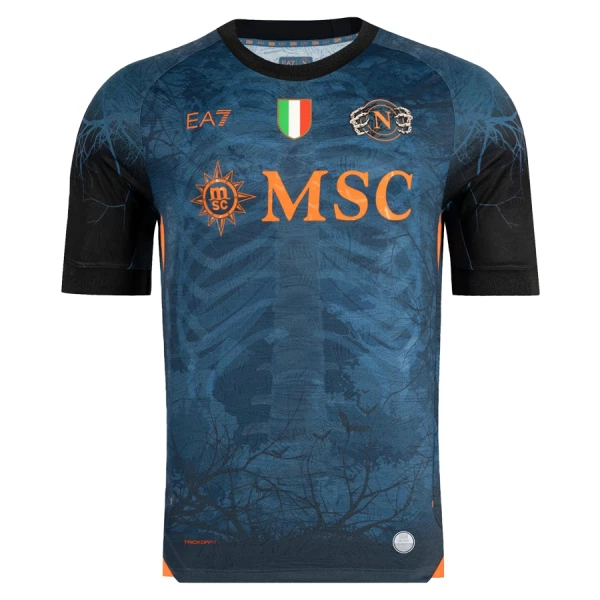 SSC Napoli Halloween Drakt Herre 2025-26 Spesiell SSC Napoli Halloween Drakt Herre 2025-26 Spesiell