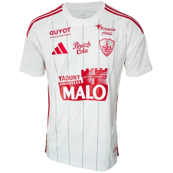 Stade Brestois Bortedrakt Herre 2025-26 Stade Brestois Bortedrakt Herre 2025-26