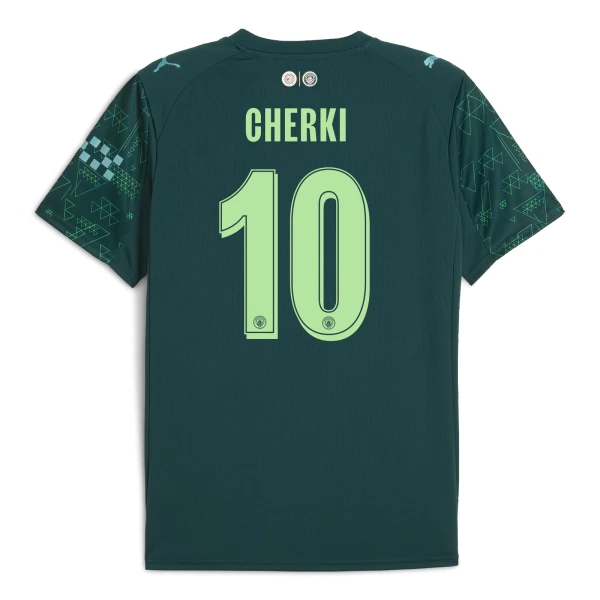 Manchester City Cherki 10 Fjerdedrakt Herre 2025-26 EA Sport Manchester City Cherki 10 Fjerdedrakt Herre 2025-26 EA Sport