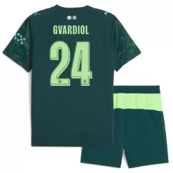Manchester City Gvardiol 24 Fjerdedrakt Barn 2025-26 EA Sport - med Bukse Manchester City Gvardiol 24 Fjerdedrakt Barn 2025-26 EA Sport - med Bukse