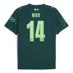 Manchester City Nico 14 Fjerdedrakt Herre 2025-26 EA Sport Manchester City Nico 14 Fjerdedrakt Herre 2025-26 EA Sport